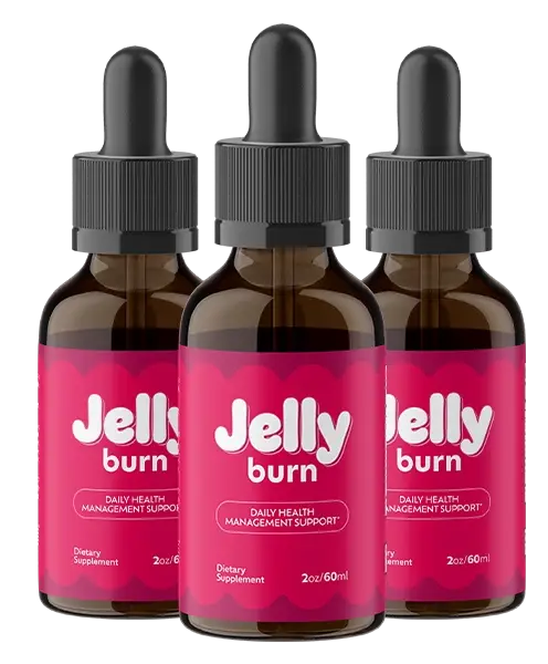 JellyBurn liquid drops for metabolism support